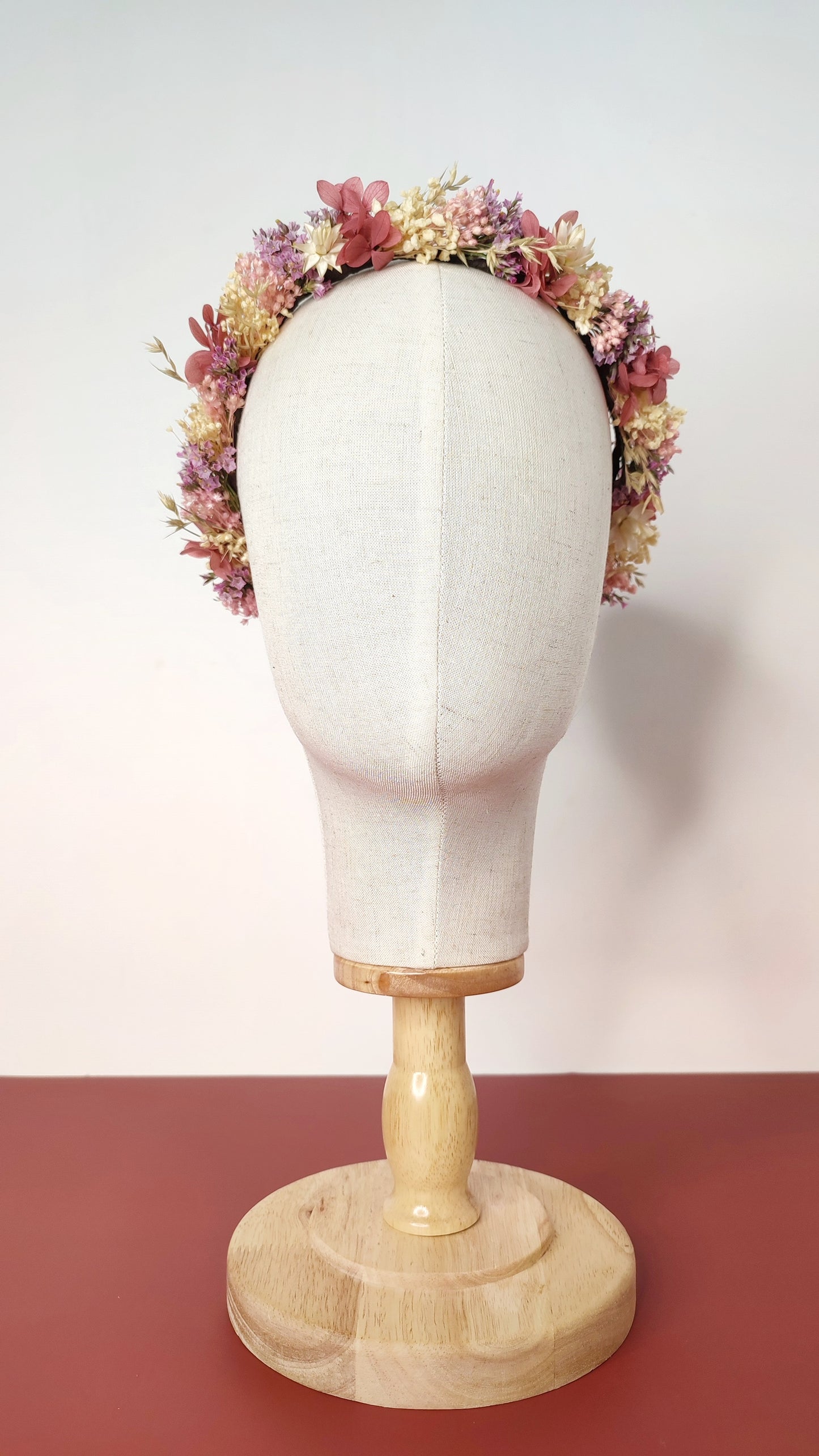 Couronne de tête Rosy