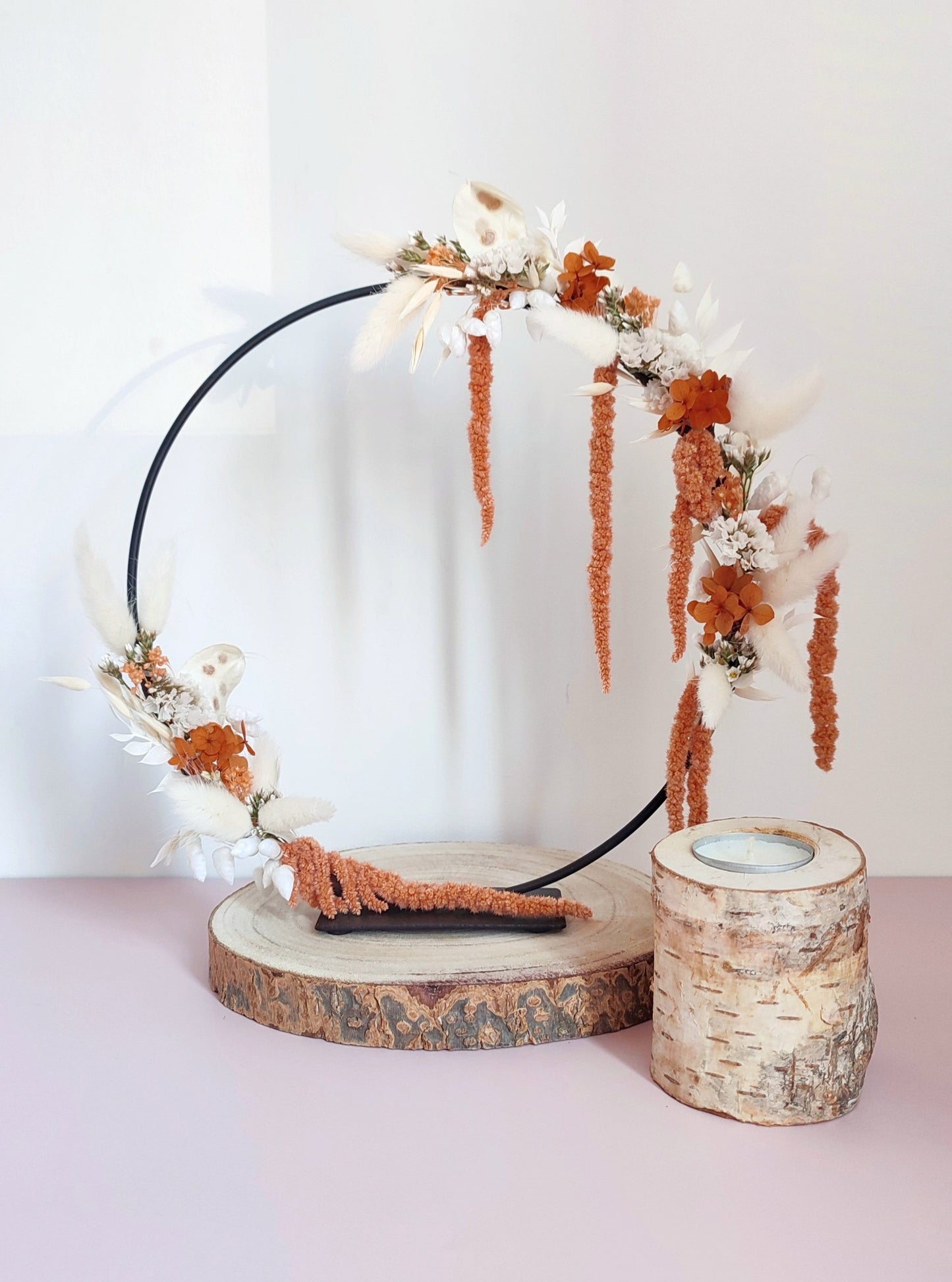 Couronne sur pied Corail