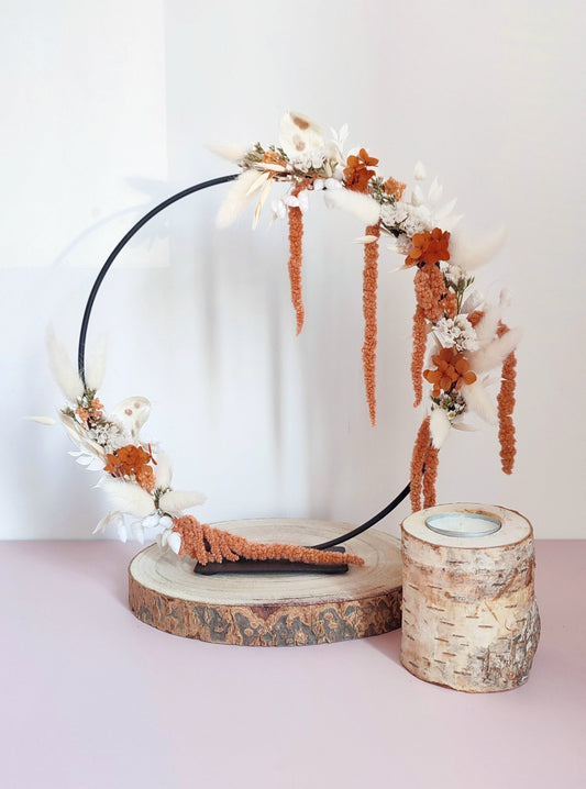 Couronne sur pied Corail